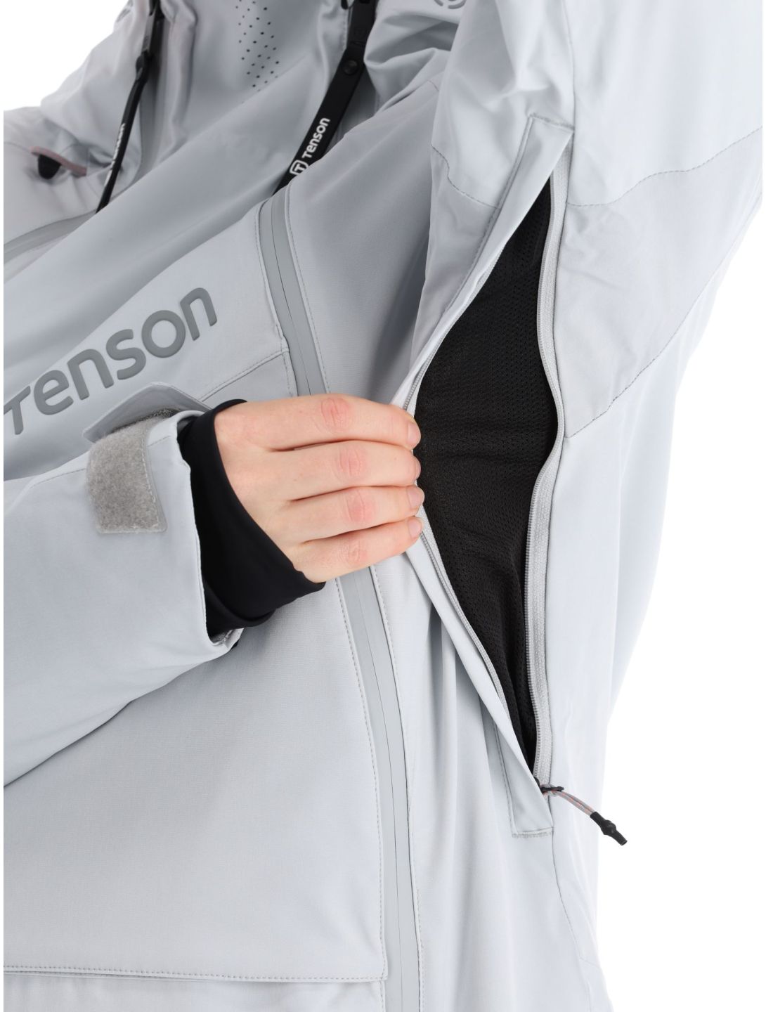 Tenson, Aerismo JackoRak veste de ski femmes Light Grey gris 