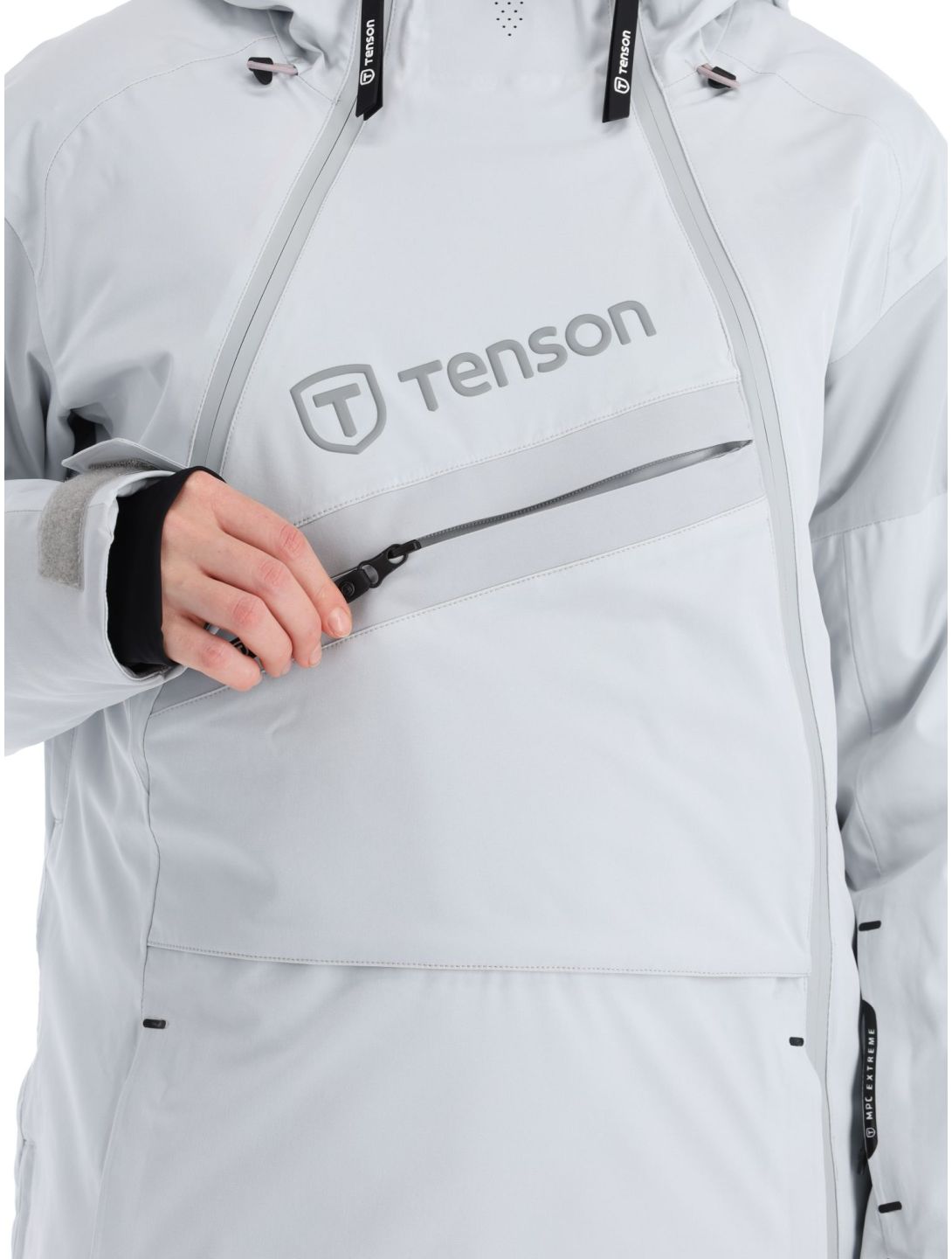 Tenson, Aerismo JackoRak veste de ski femmes Light Grey gris 