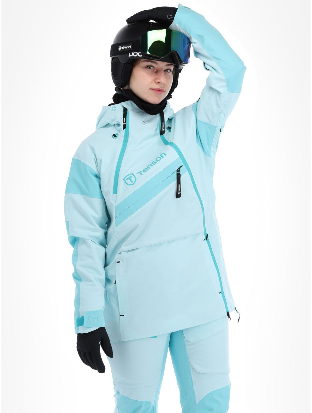 Tenson, Aerismo JackoRak veste de ski femmes Light Turqoise turquoise 