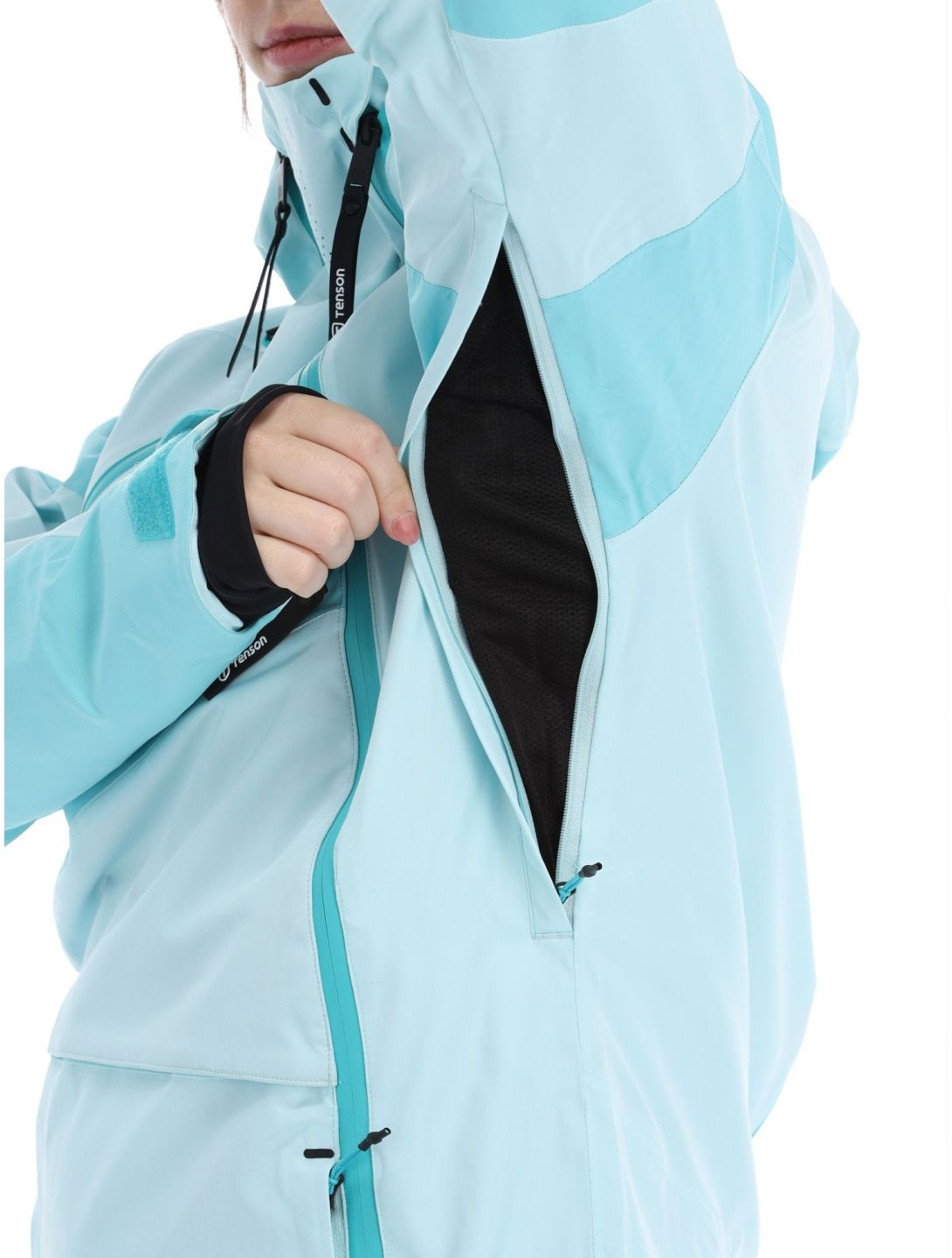 Tenson, Aerismo JackoRak veste de ski femmes Light Turqoise turquoise 