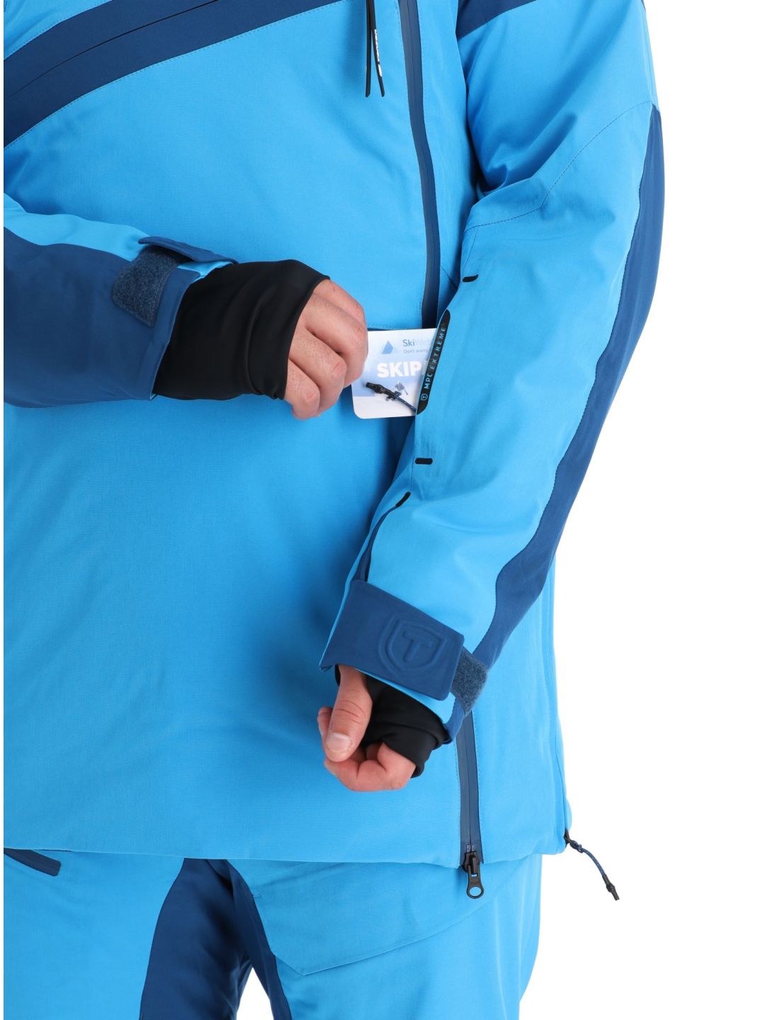 Tenson, Aerismo JackoRak veste de ski hommes Diva Blue bleu 