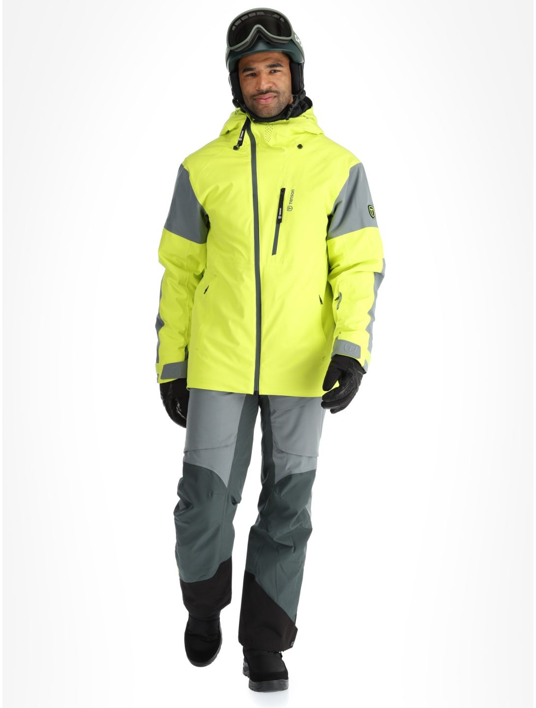 Tenson, Aerismo Ski veste de ski hommes Acid Lemon jaune 