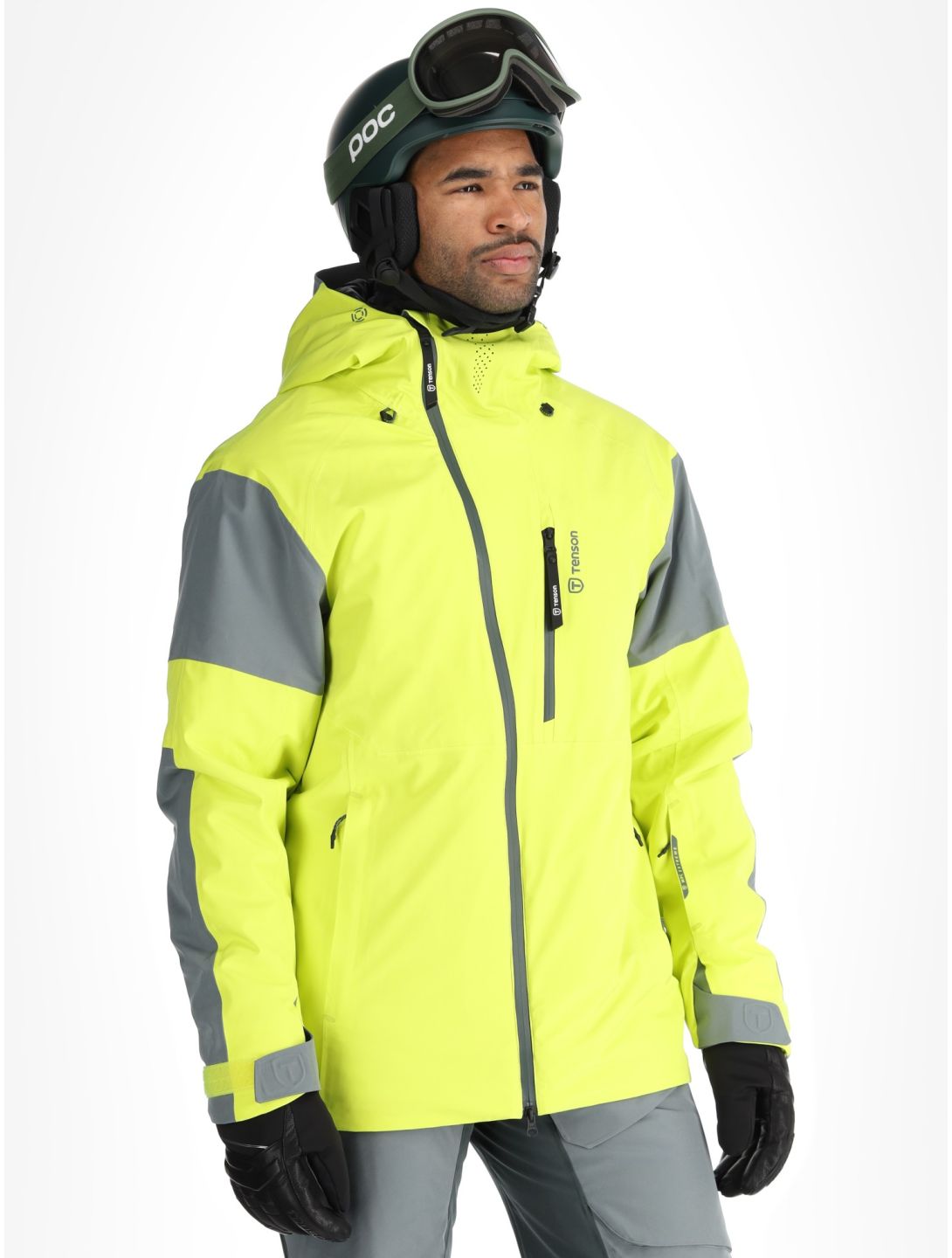 Tenson, Aerismo Ski veste de ski hommes Acid Lemon jaune 