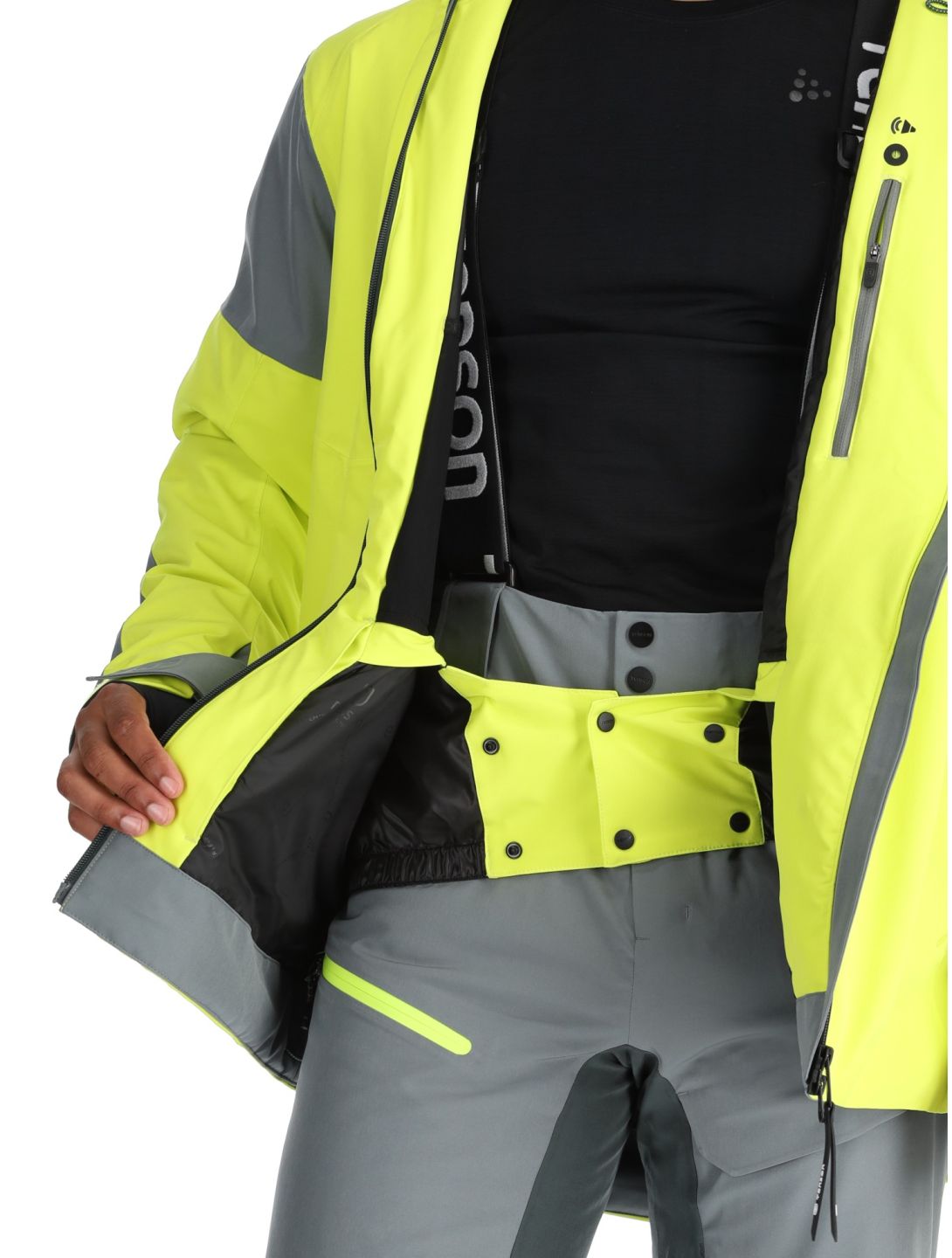 Tenson, Aerismo Ski veste de ski hommes Acid Lemon jaune 