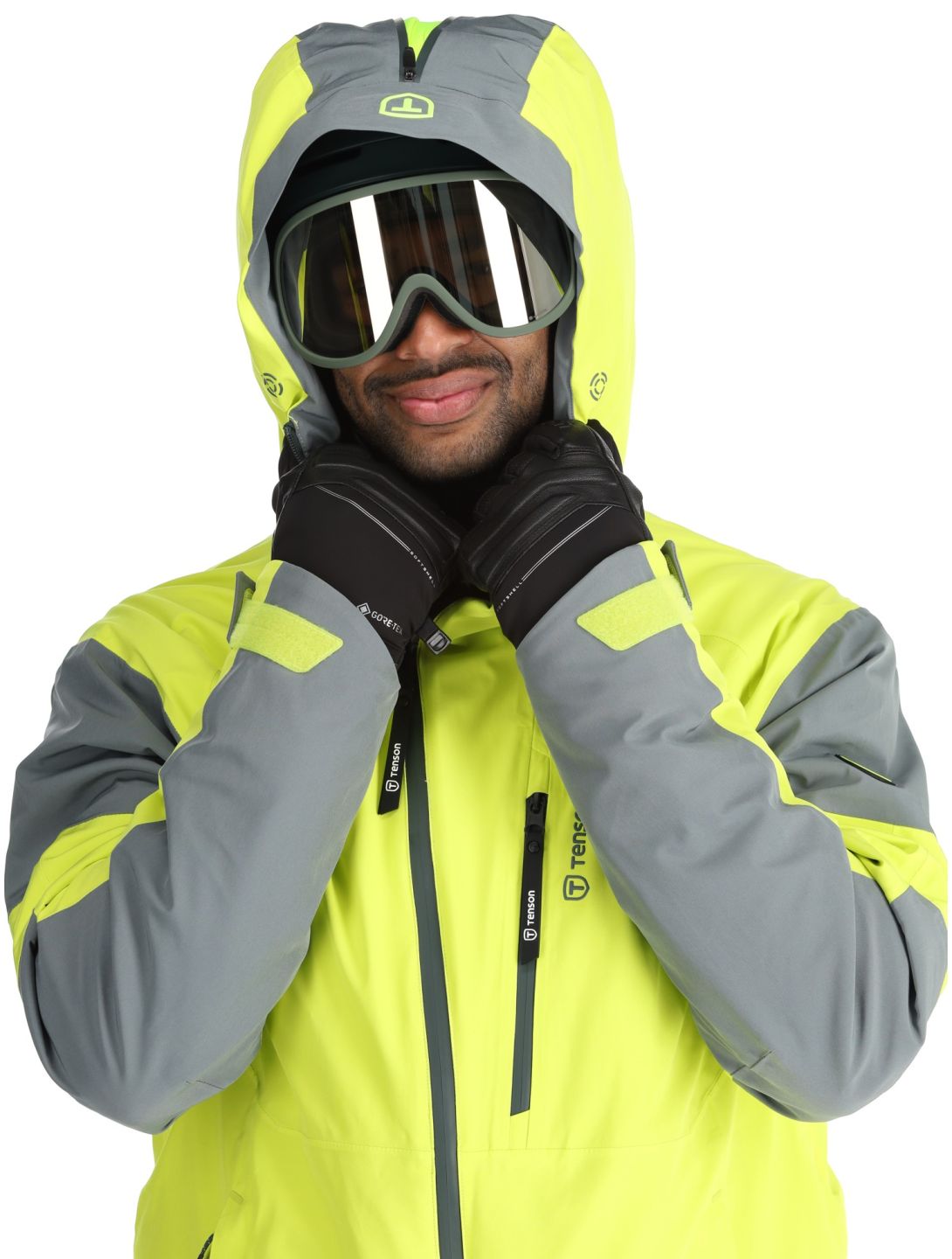 Tenson, Aerismo Ski veste de ski hommes Acid Lemon jaune 