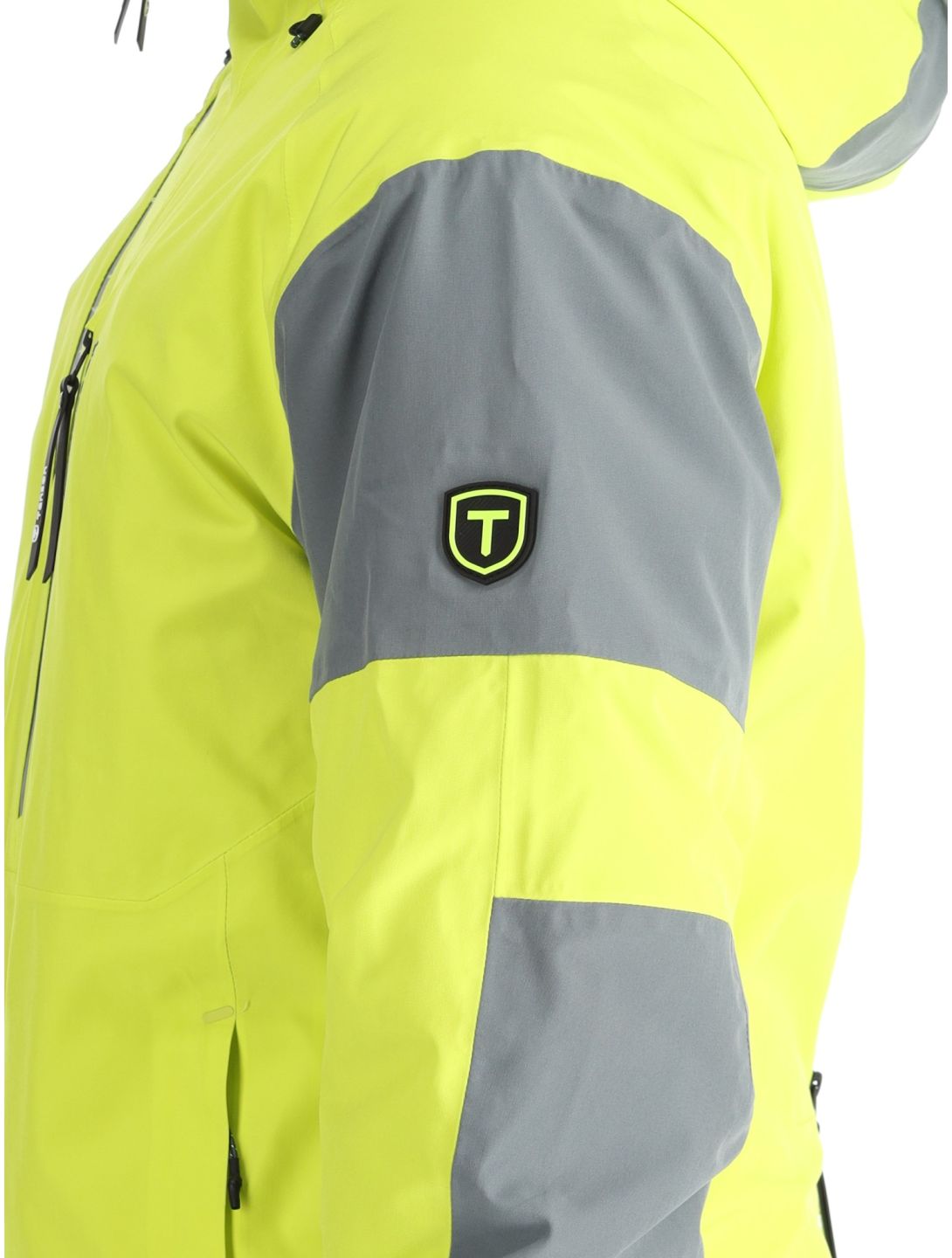 Tenson, Aerismo Ski veste de ski hommes Acid Lemon jaune 