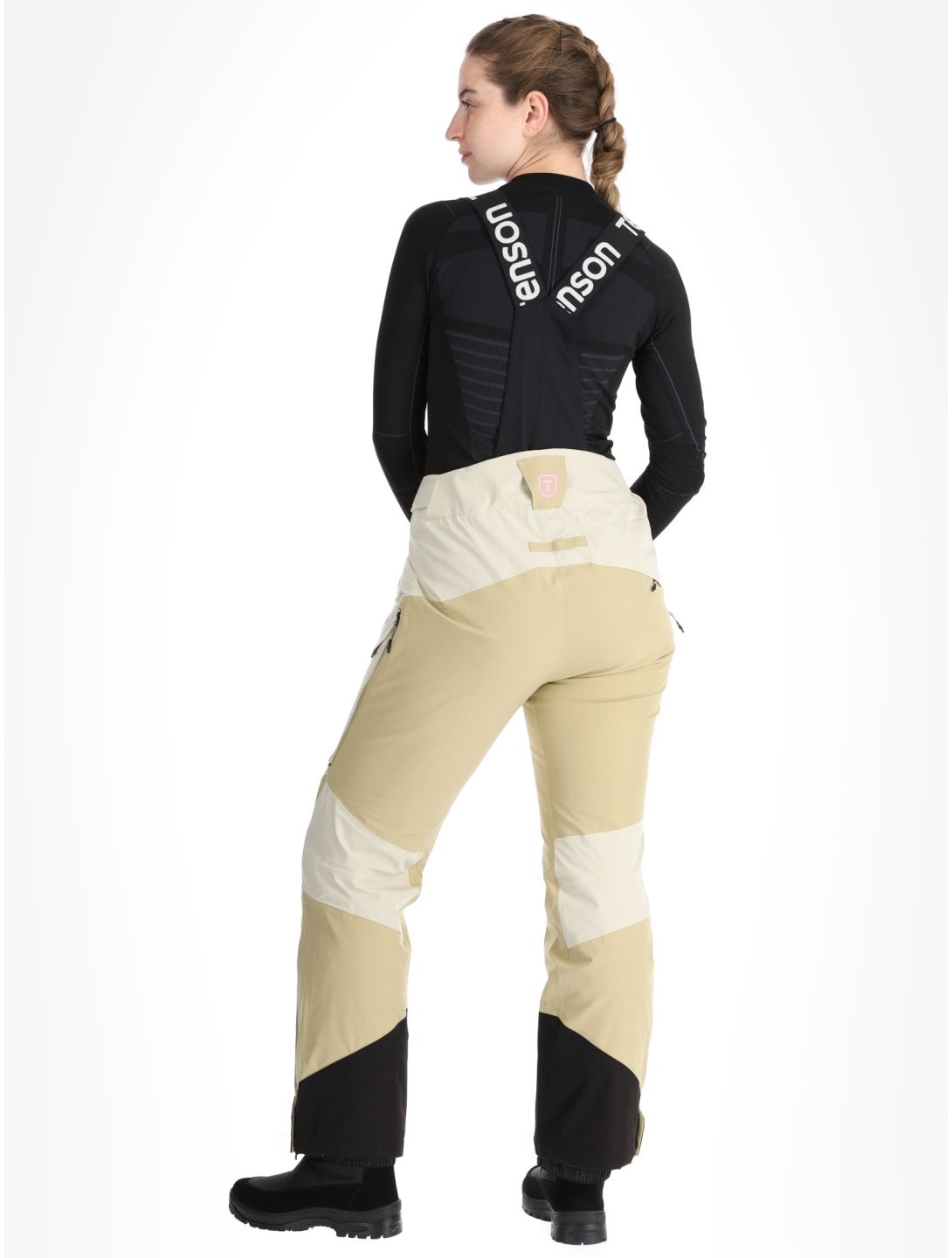 Tenson, Aerismo Ski pantalon de ski femmes Light Beige beige 