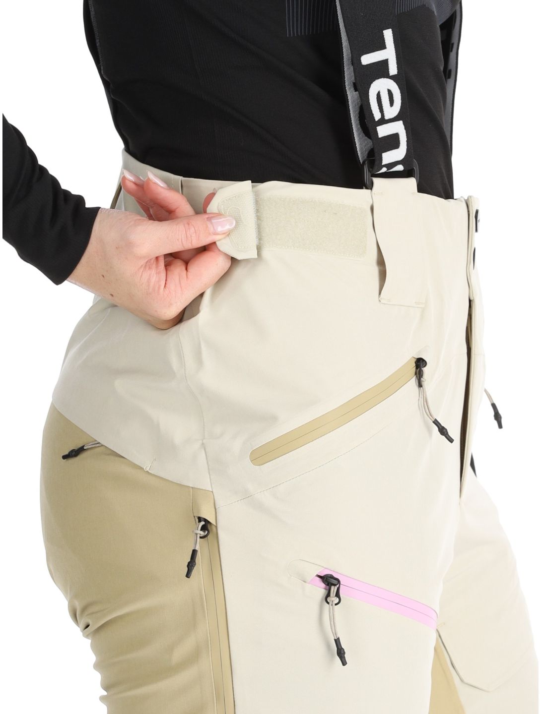 Tenson, Aerismo Ski pantalon de ski femmes Light Beige beige 