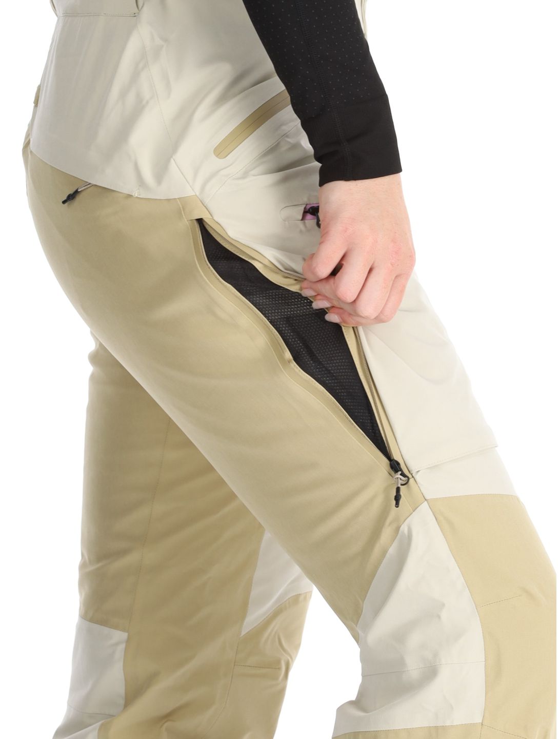 Tenson, Aerismo Ski pantalon de ski femmes Light Beige beige 