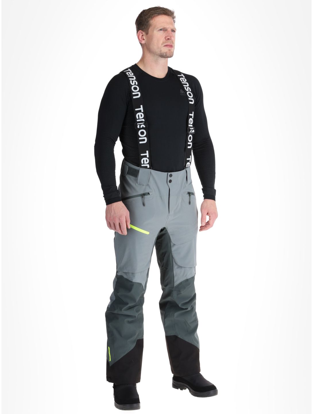 Tenson, Aerismo Ski pantalon de ski hommes Grey Green gris 