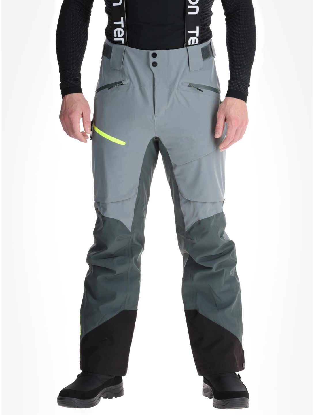 Tenson, Aerismo Ski pantalon de ski hommes Grey Green gris 