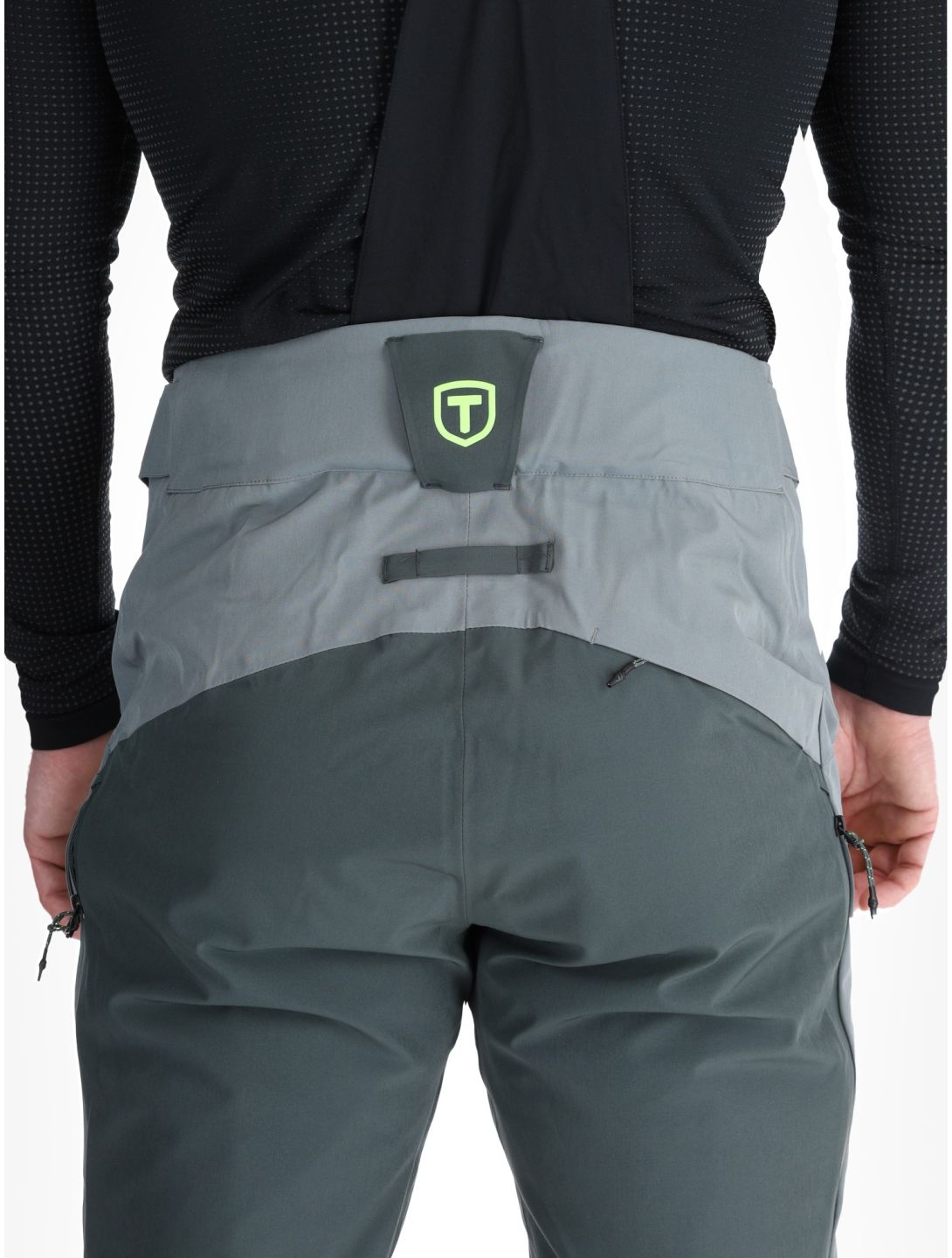 Tenson, Aerismo Ski pantalon de ski hommes Grey Green gris 