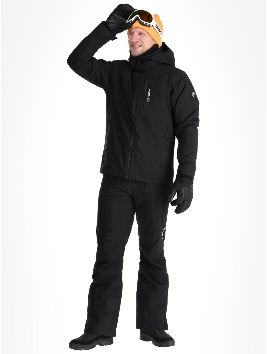 Tenson, Brendon Ski veste de ski hommes Black noir 