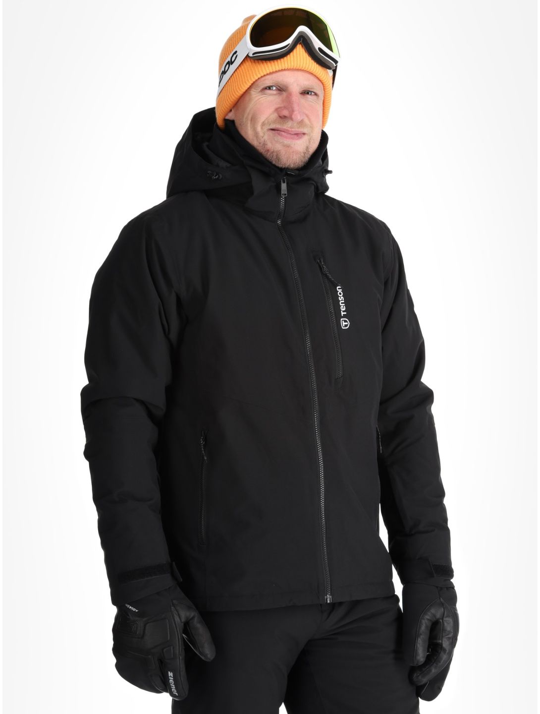 Tenson, Brendon Ski veste de ski hommes Black noir 