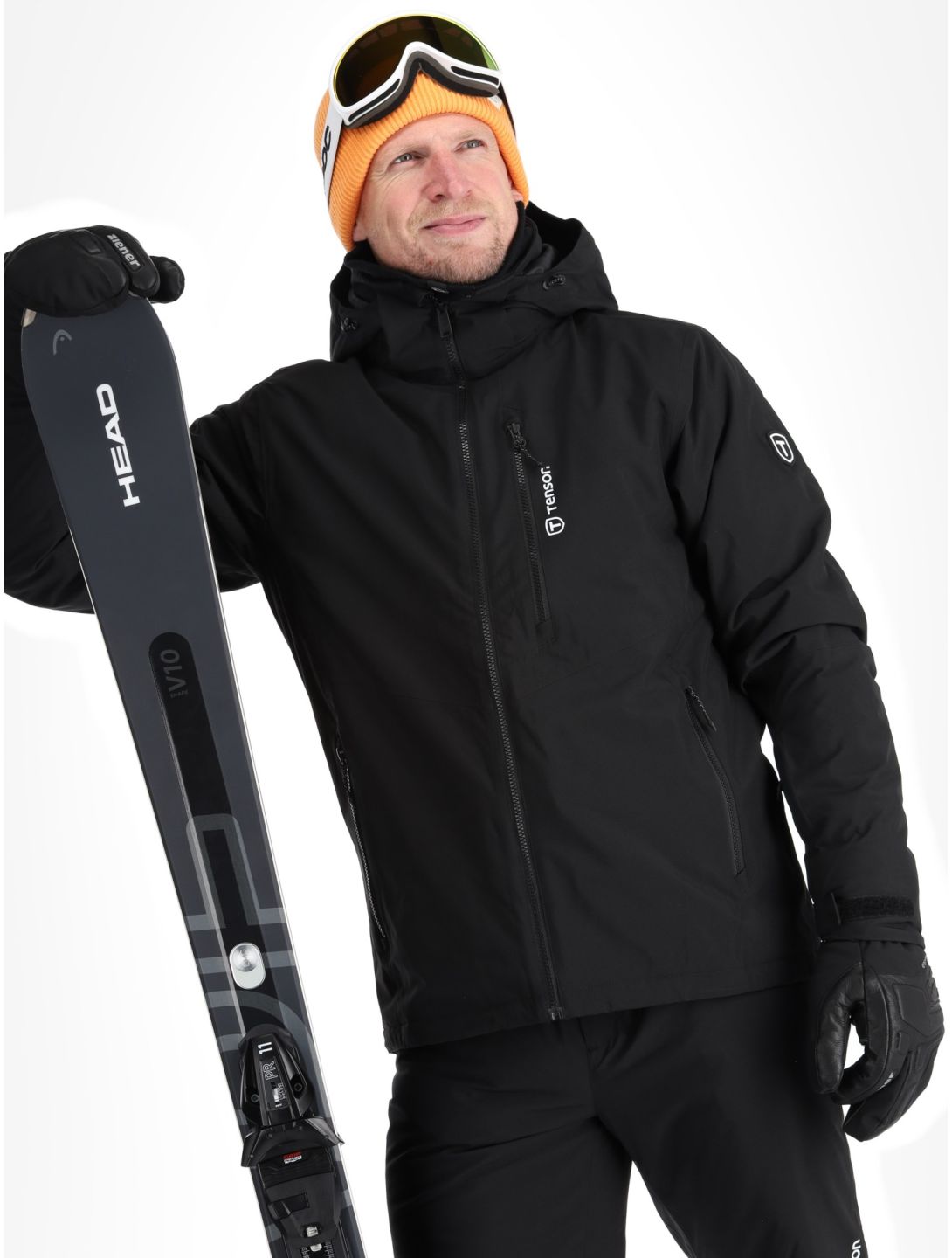 Tenson, Brendon Ski veste de ski hommes Black noir 