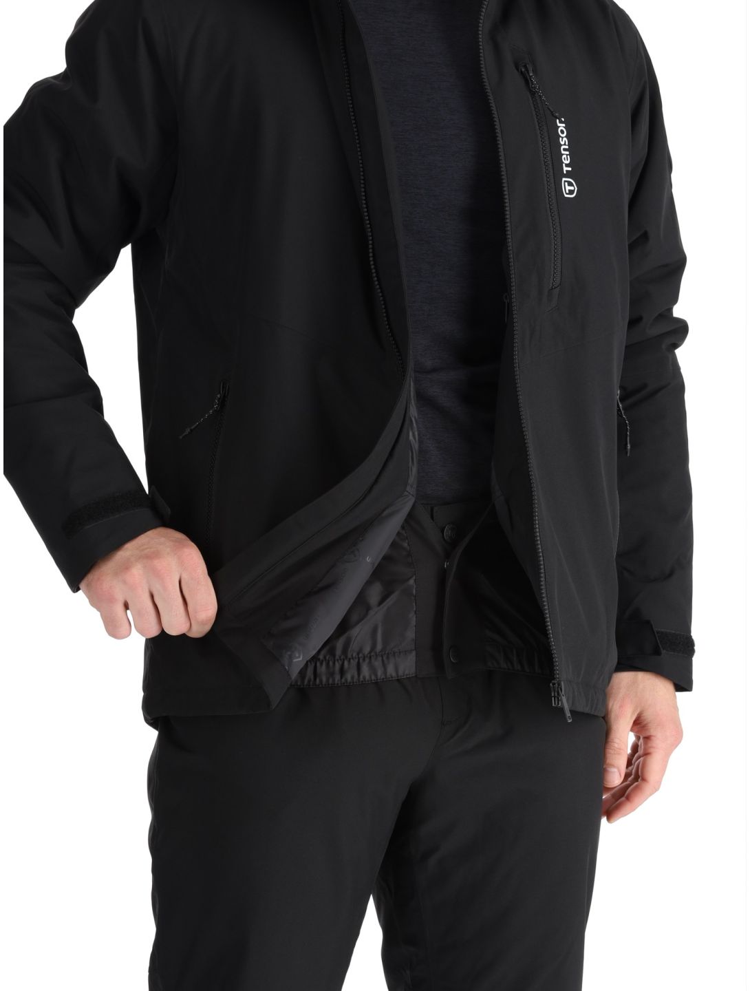 Tenson, Brendon Ski veste de ski hommes Black noir 