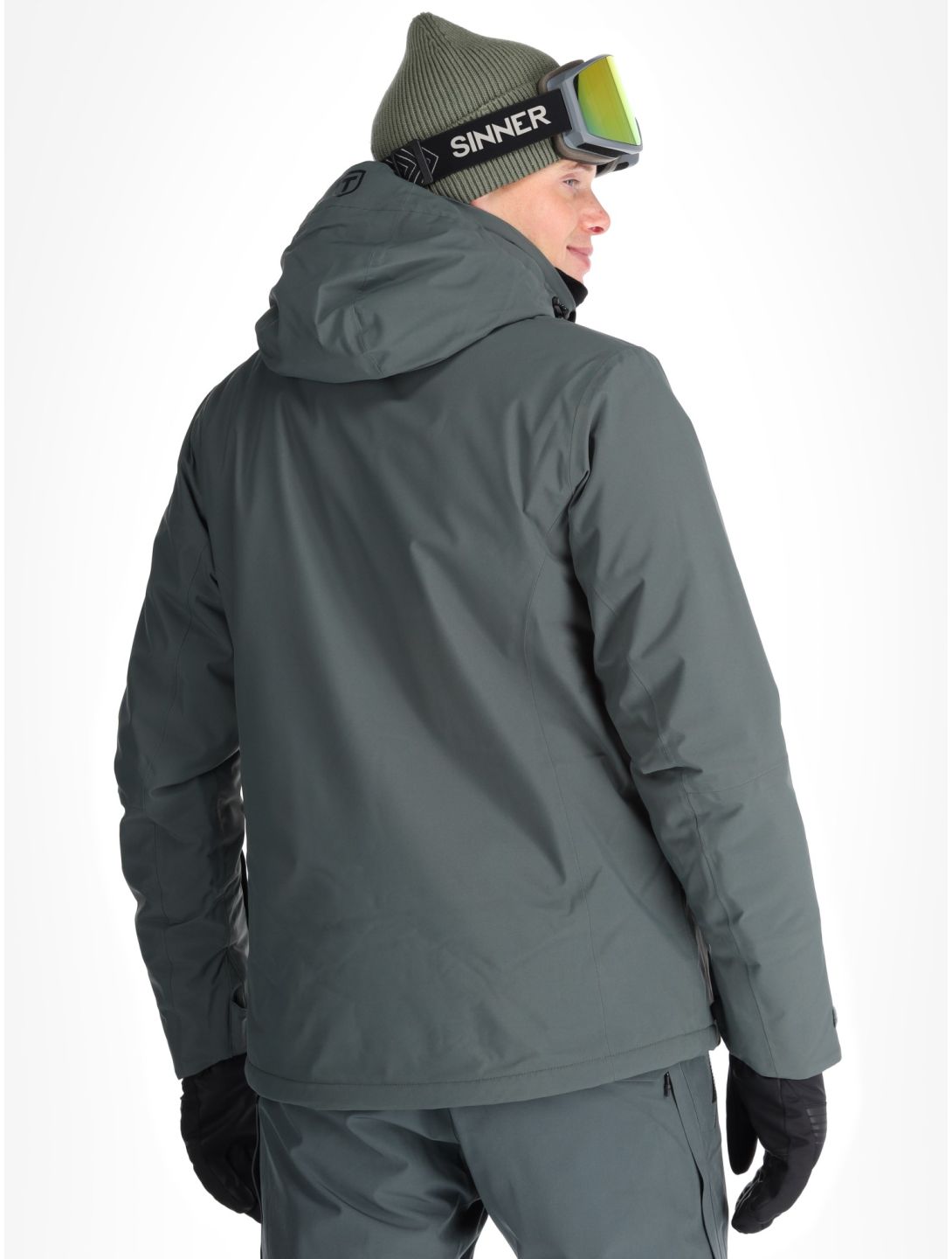 Tenson, Brendon Ski veste de ski hommes Grey Green gris 