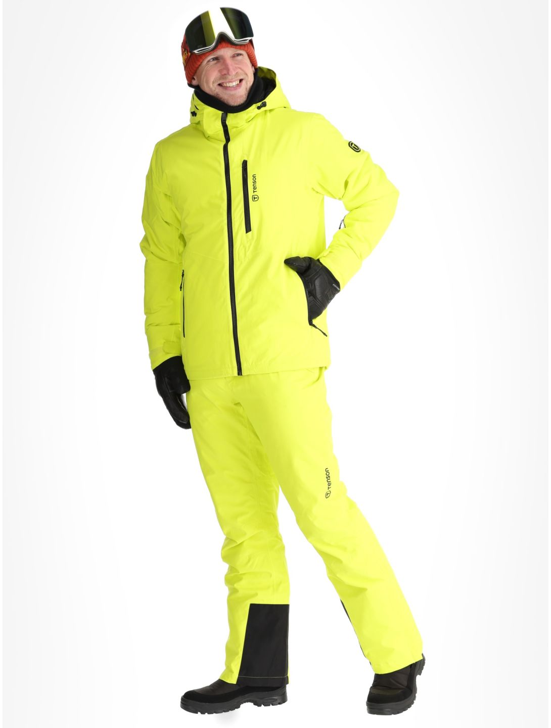 Tenson, Brendon Ski veste de ski hommes Light Yellow jaune 