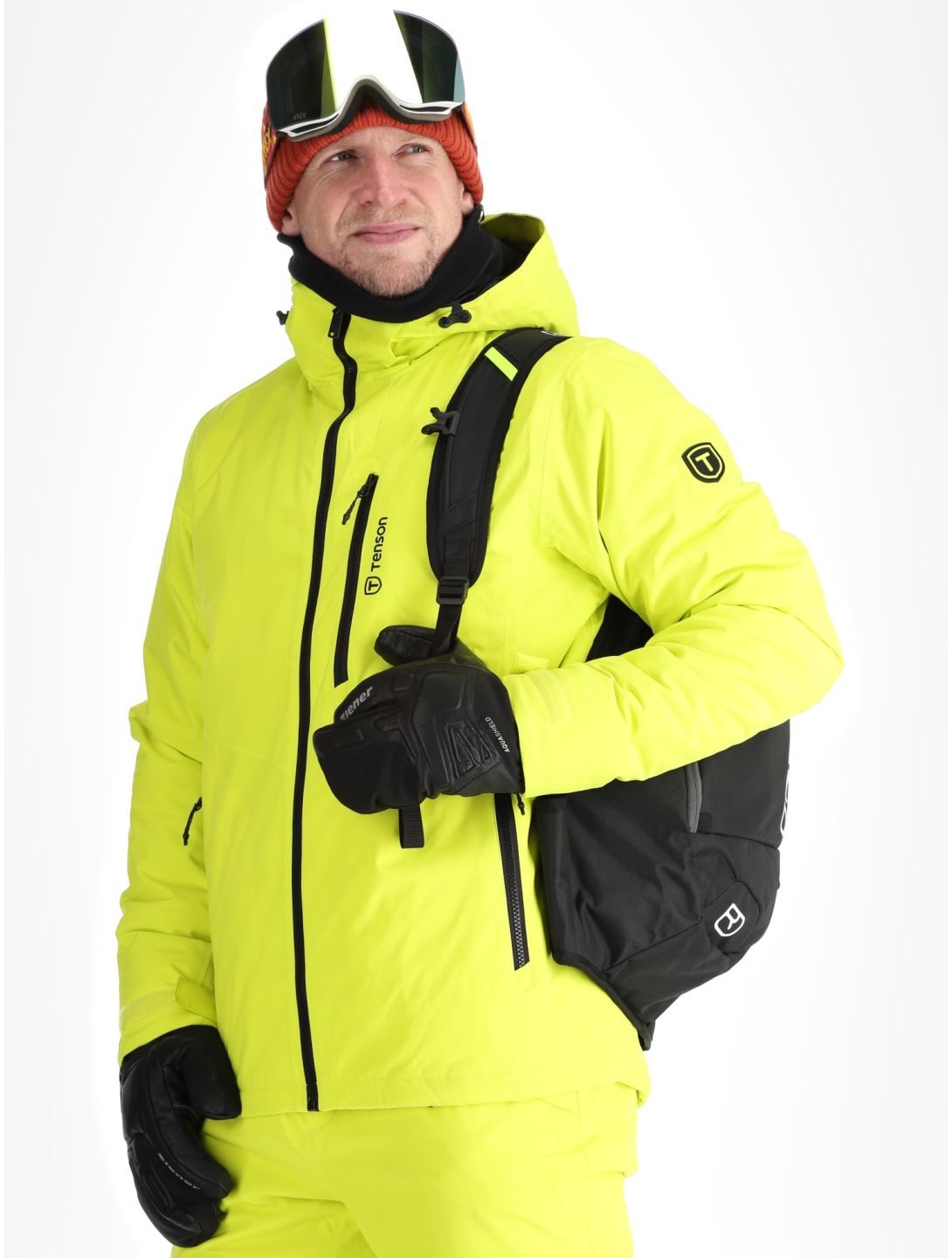 Tenson, Brendon Ski veste de ski hommes Light Yellow jaune 