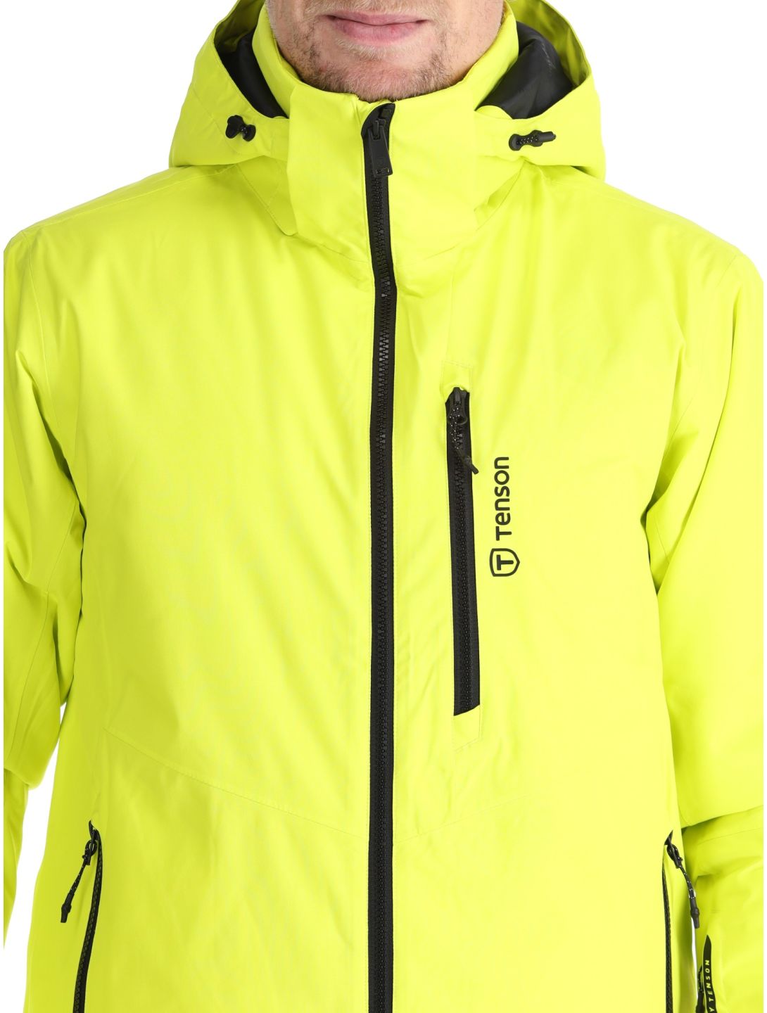 Tenson, Brendon Ski veste de ski hommes Light Yellow jaune 