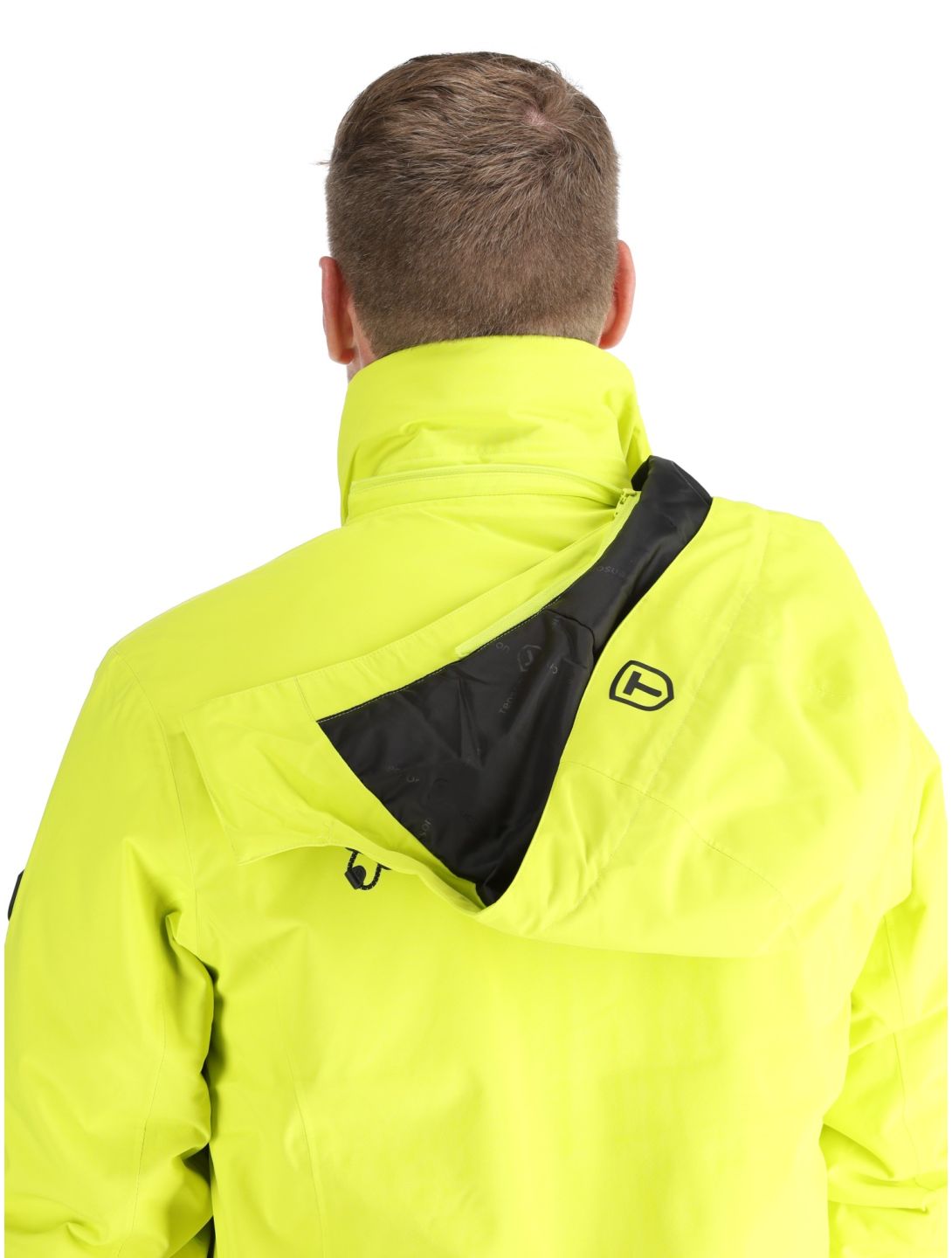 Tenson, Brendon Ski veste de ski hommes Light Yellow jaune 