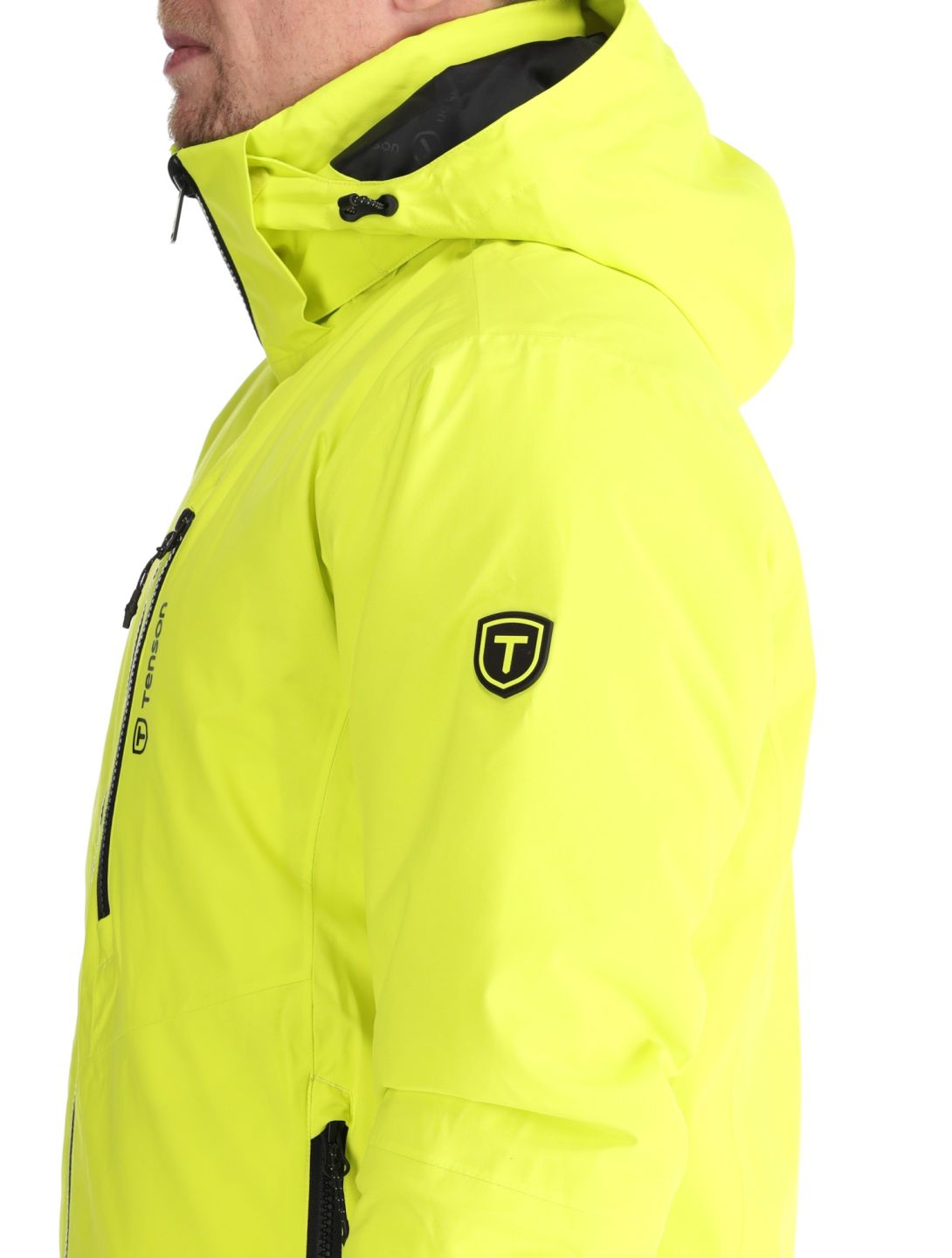 Tenson, Brendon Ski veste de ski hommes Light Yellow jaune 