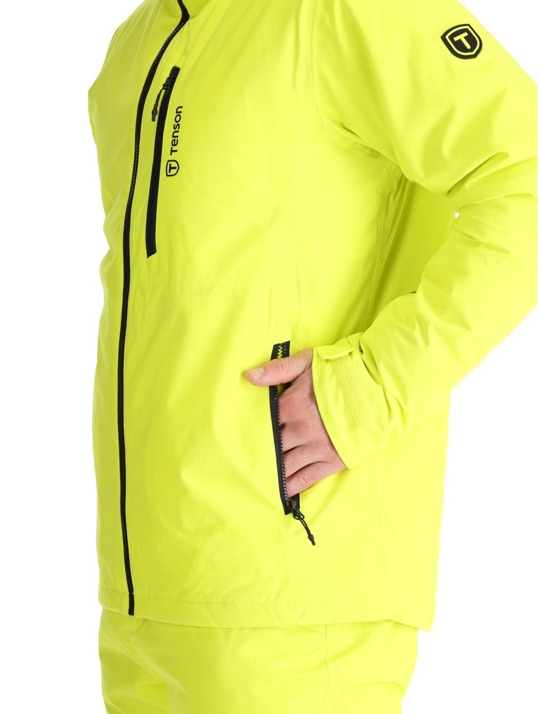 Tenson, Brendon Ski veste de ski hommes Light Yellow jaune 