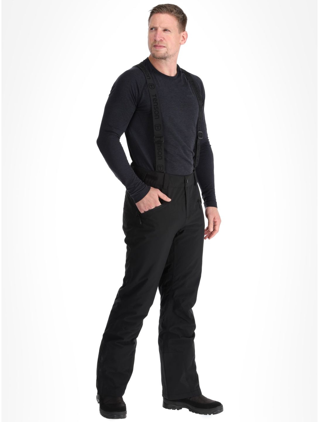 Tenson, Brendon Ski pantalon de ski hommes Black noir 