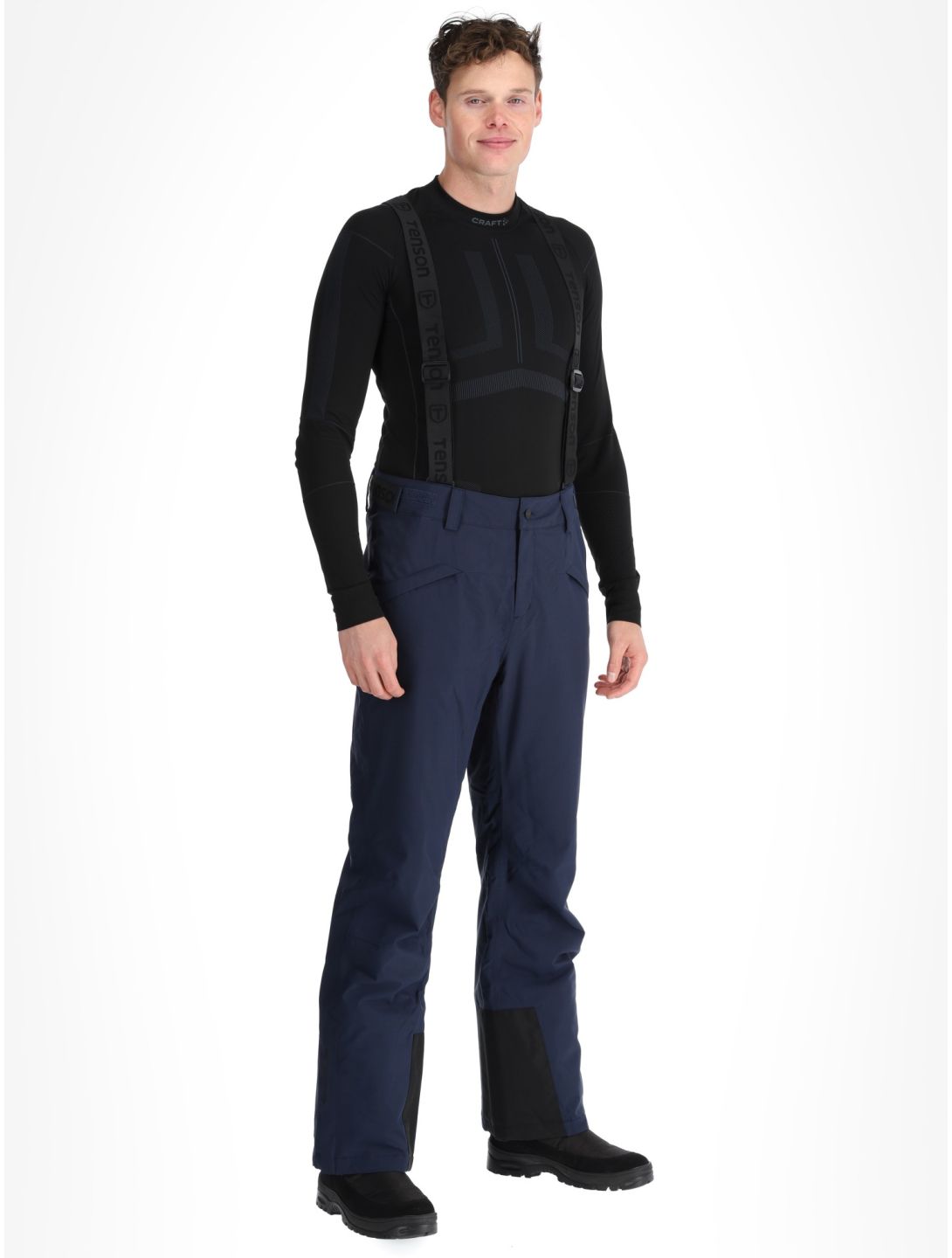 Tenson, Brendon Ski pantalon de ski hommes Dark Navy bleu 