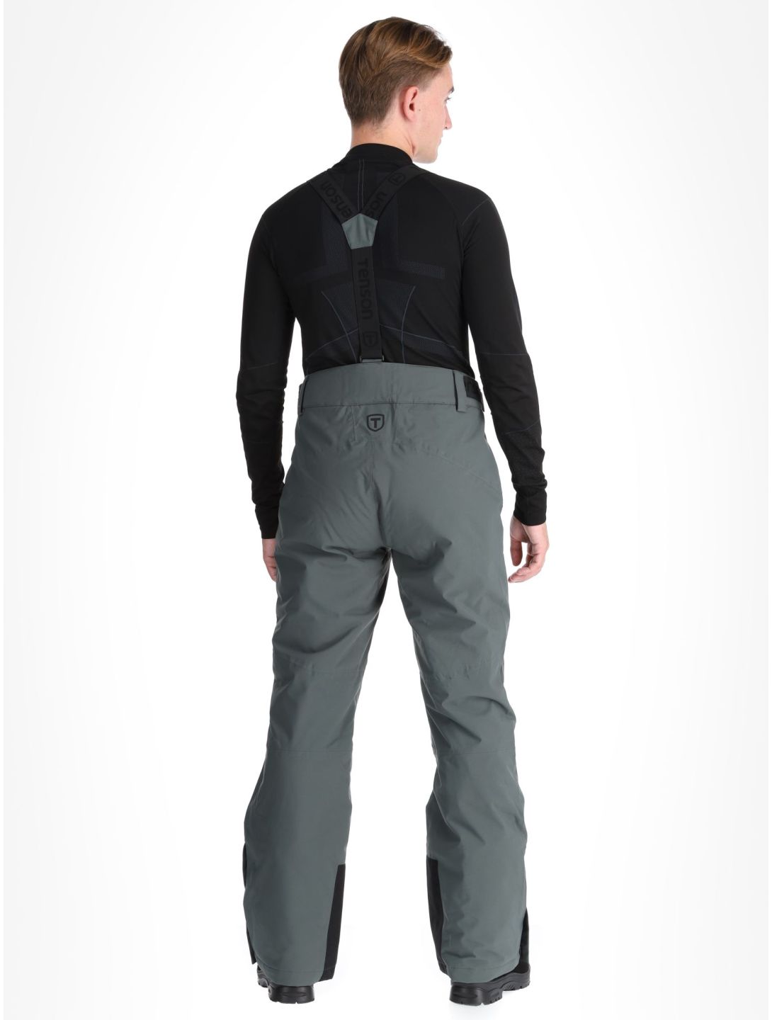 Tenson, Brendon Ski pantalon de ski hommes Grey Green gris 