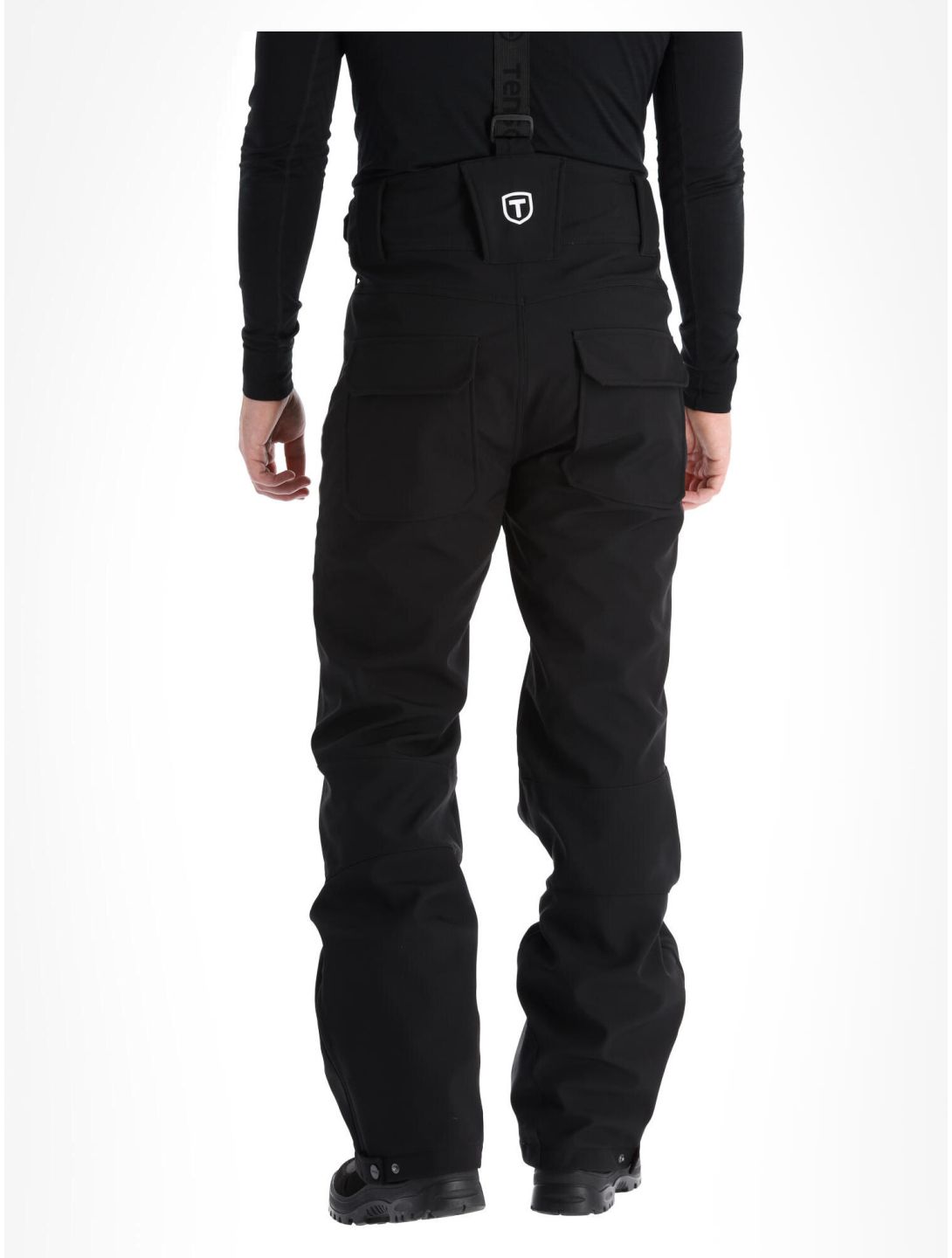 Tenson, Cygnus pantalon de ski en softshell hommes Black noir 