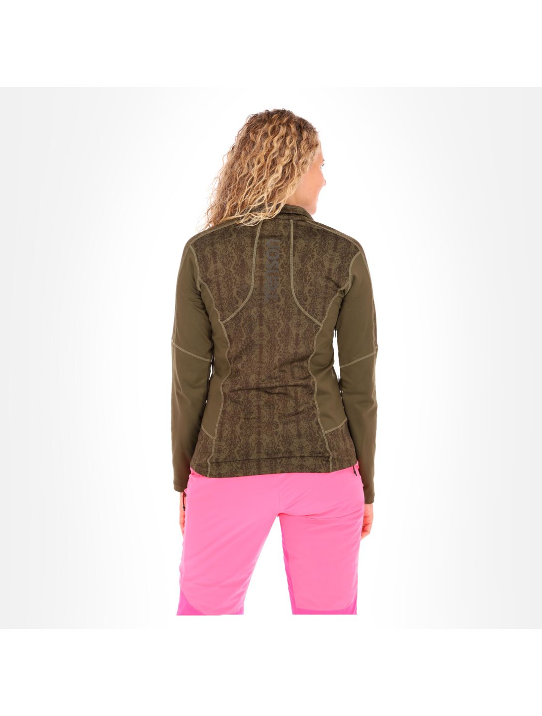 Tenson, Enya pull de ski femmes khaki vert 