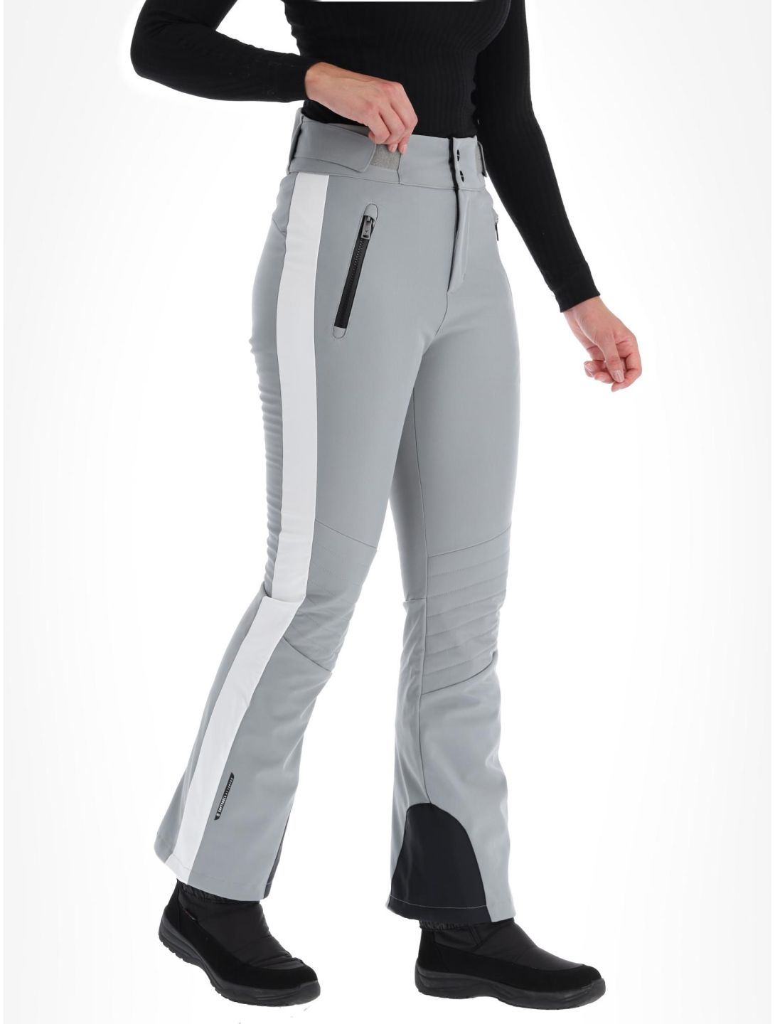 Tenson, Grace pantalon de ski en softshell femmes Grey gris 