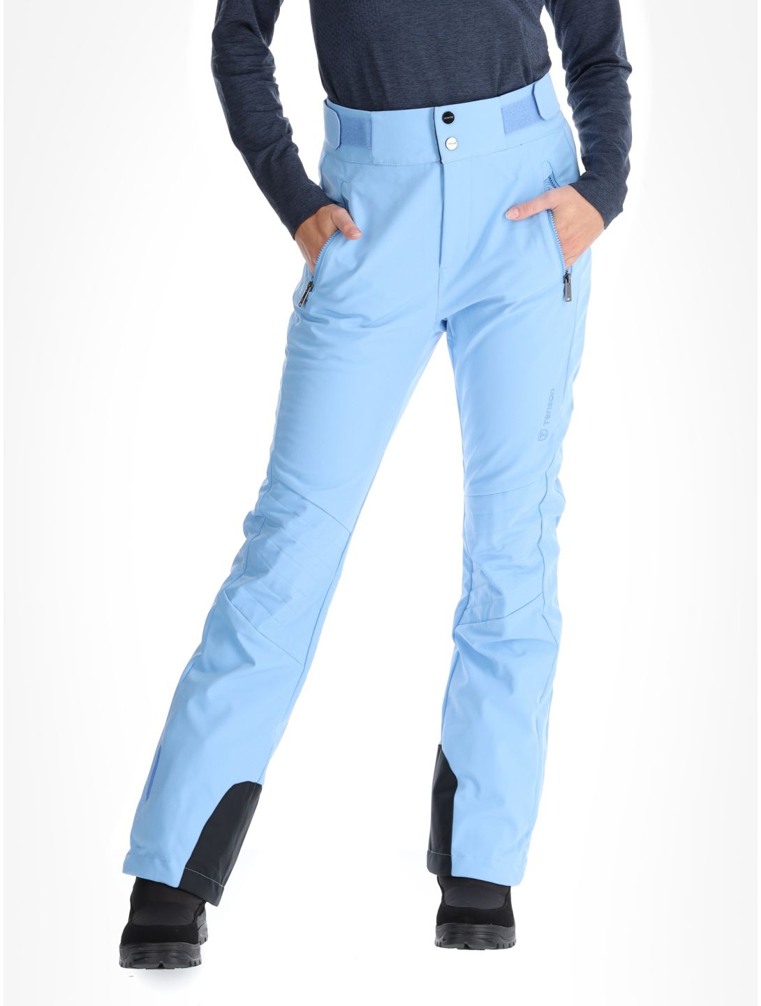 Tenson, Grace pantalon de ski en softshell femmes Light Blue bleu 