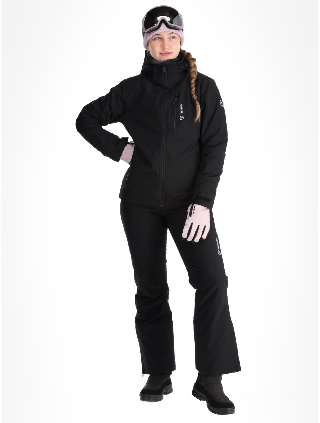 Tenson, Moa Ski veste de ski femmes Black noir 