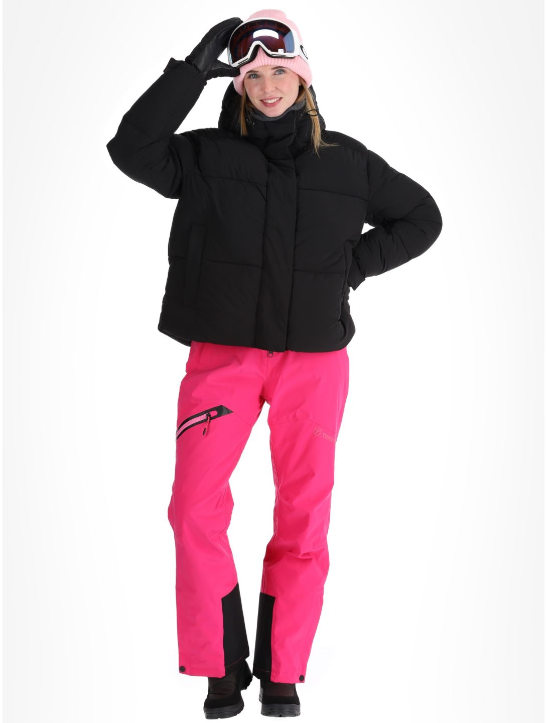 Tenson, Moon veste de ski femmes Black noir 