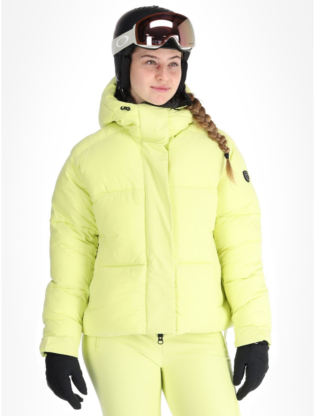 Tenson, Moon veste de ski femmes Light Gellow jaune 