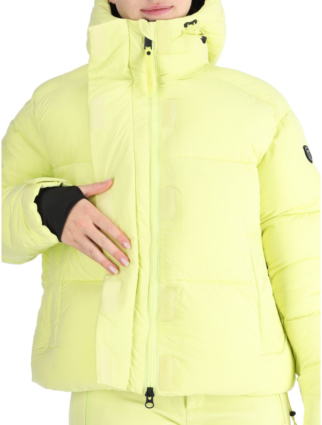 Tenson, Moon veste de ski femmes Light Gellow jaune 