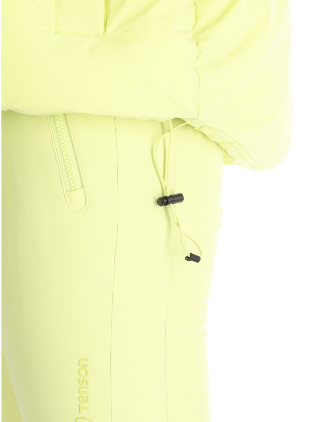 Tenson, Moon veste de ski femmes Light Gellow jaune 