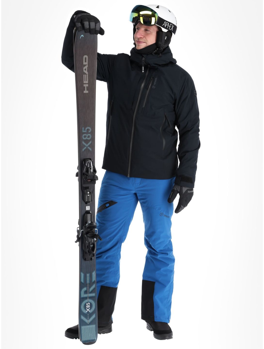 Tenson, Prime Pro veste de ski hommes Black noir 