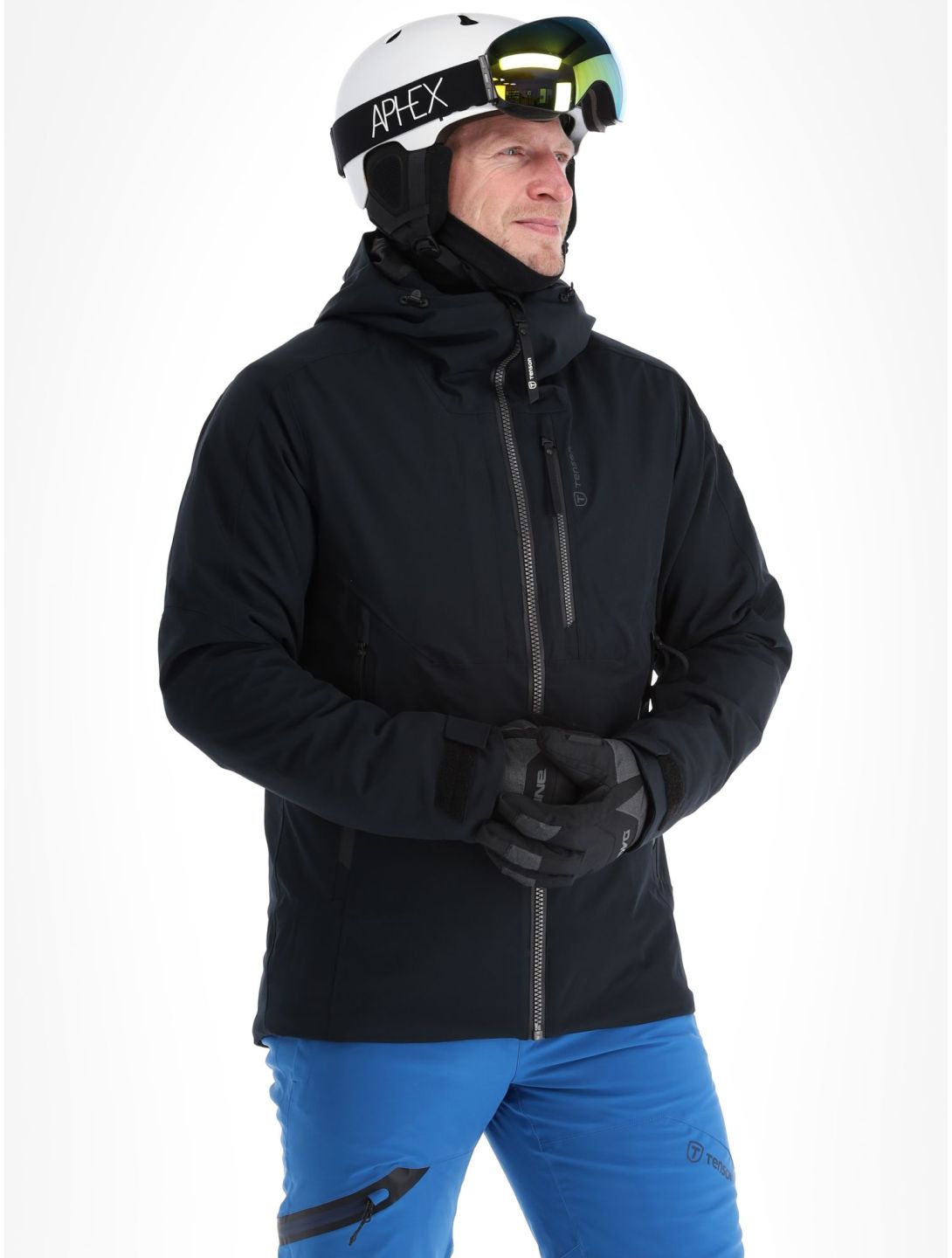 Tenson, Prime Pro veste de ski hommes Black noir 