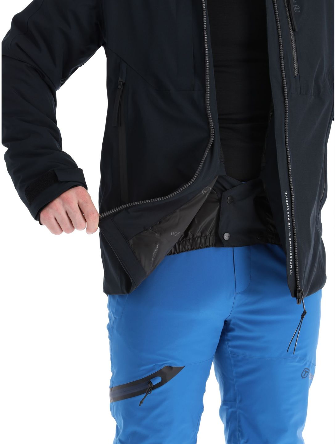 Tenson, Prime Pro veste de ski hommes Black noir 