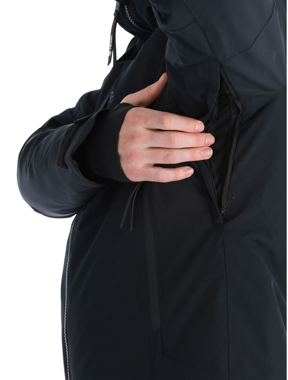 Tenson, Prime Pro veste de ski hommes Black noir 