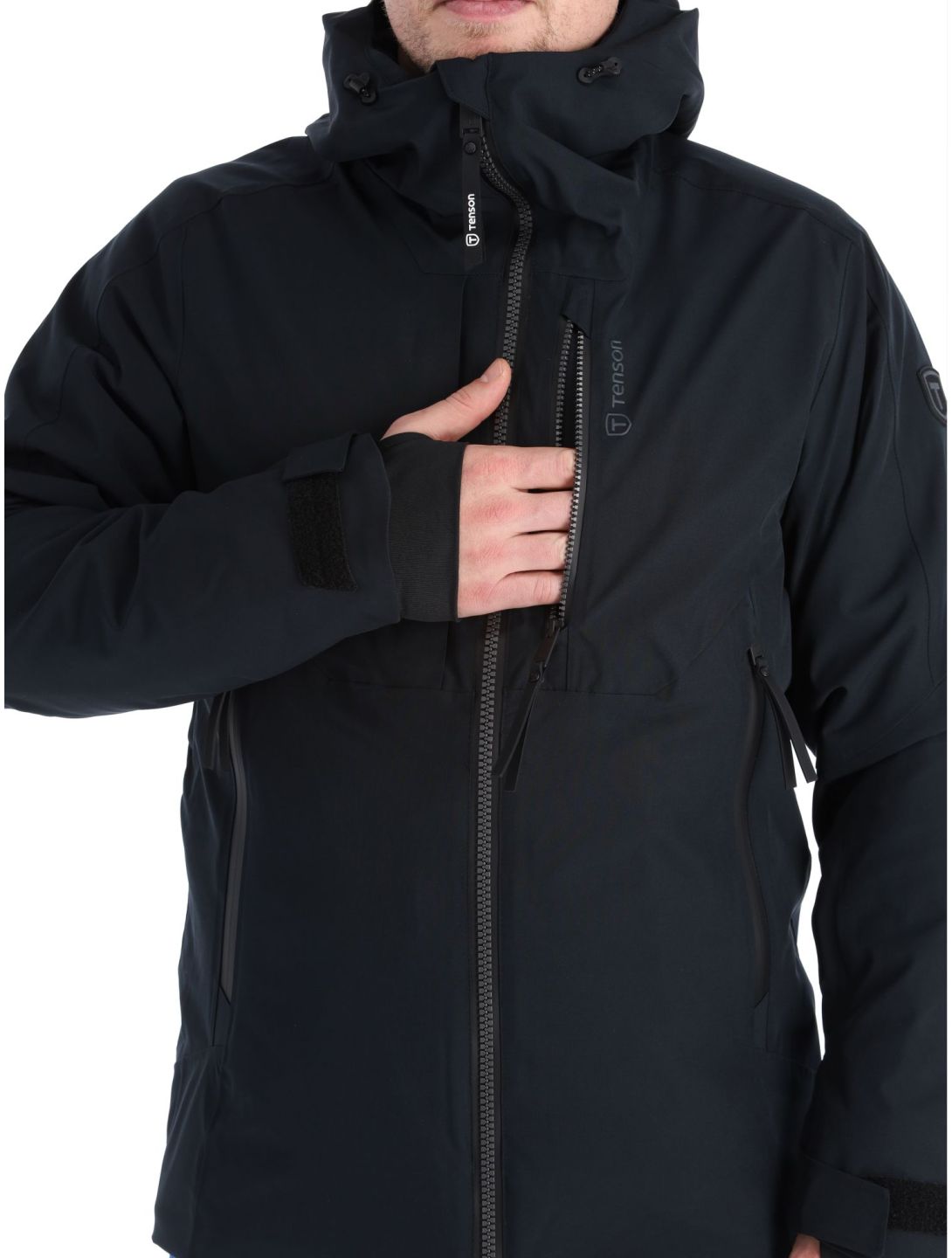 Tenson, Prime Pro veste de ski hommes Black noir 