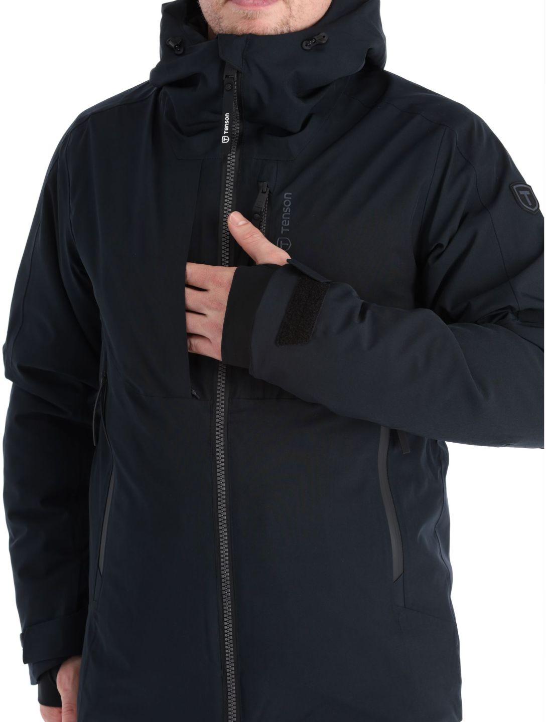 Tenson, Prime Pro veste de ski hommes Black noir 