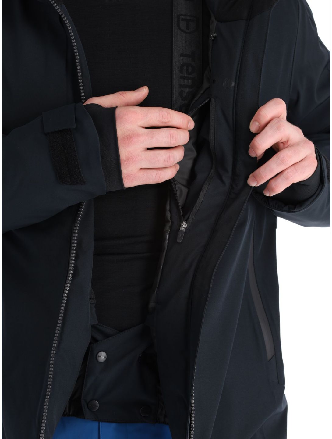 Tenson, Prime Pro veste de ski hommes Black noir 