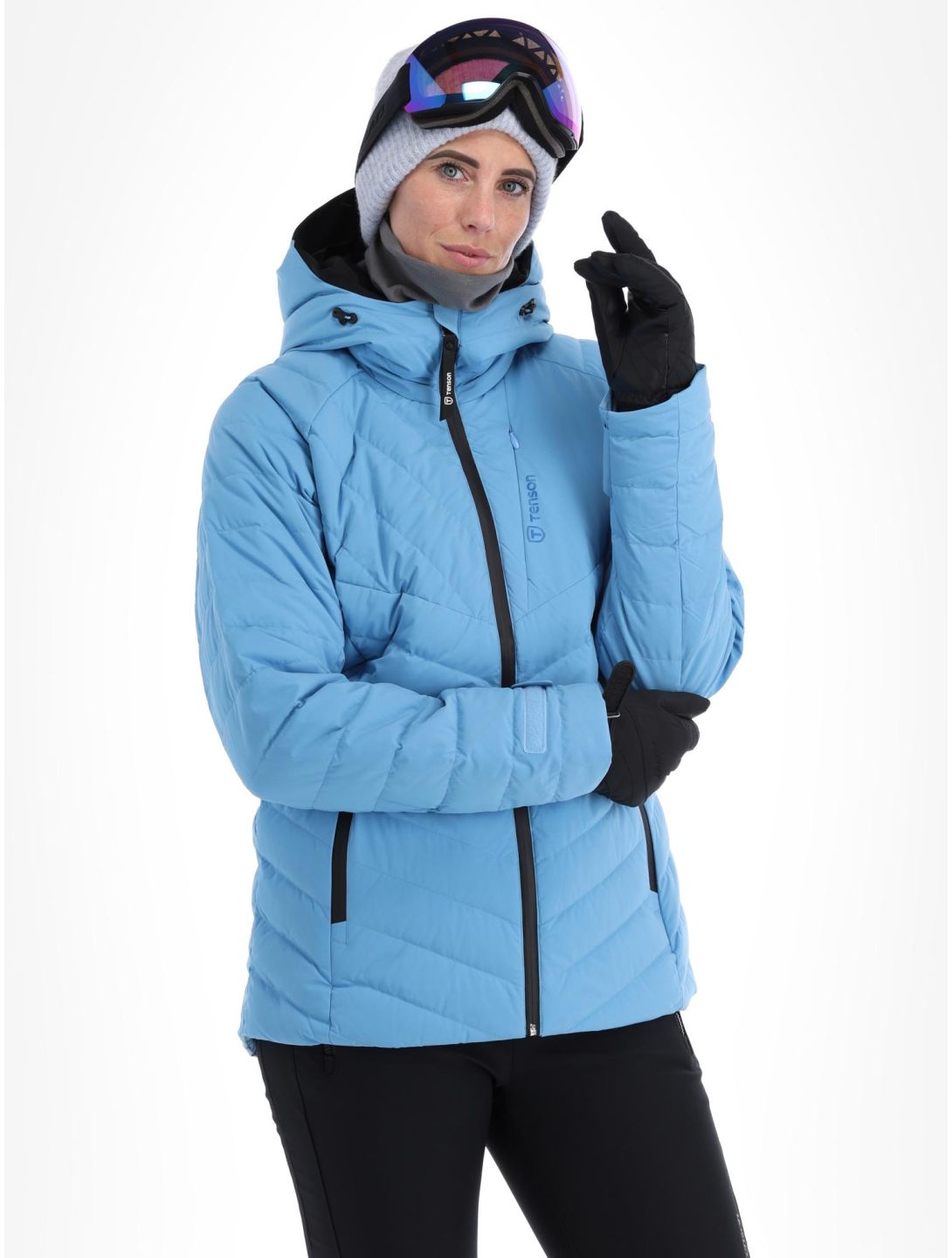 Tenson, Prime veste de ski femmes Azure Blue bleu 