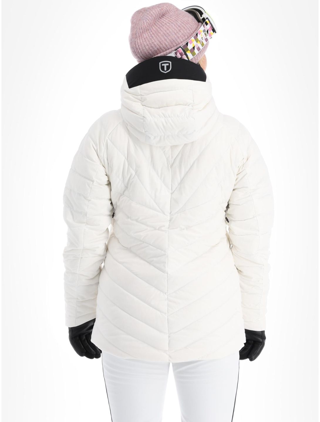 Tenson, Prime veste de ski femmes Bright White blanc 