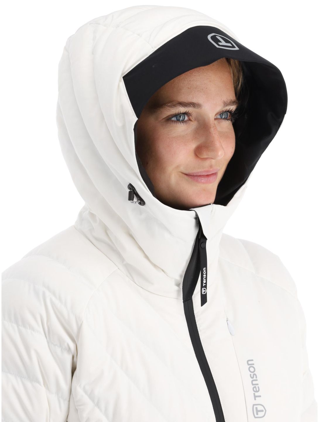 Tenson, Prime veste de ski femmes Bright White blanc 