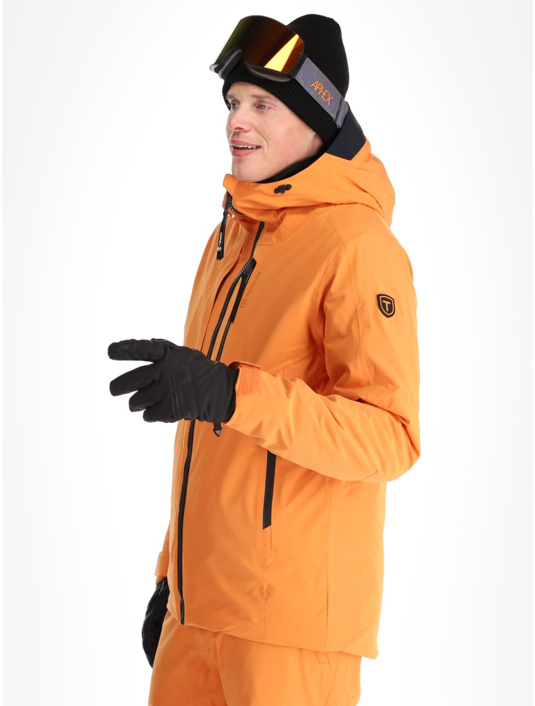 Tenson, Prime Pro veste de ski hommes Dark Orange orange 